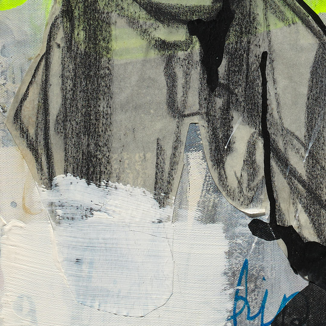 Kunstdigitalisierung – Bildfaktur – Hervorheben der Bildstrukturen. Kunstdigitalisierung. Ausschnitt aus einem Gemälde von Anna Reschl. Beleuchtung, die Bildfaktur herausarbeitend.