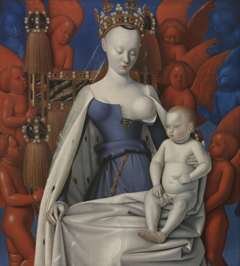 madonna lactans-jean fouquet-140